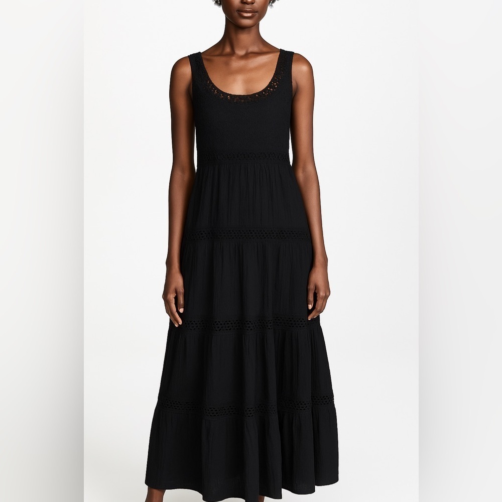 BAILEY 44 | Black Fandango Maxi Sundress